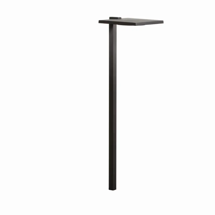 LED Path Light in Textured Black