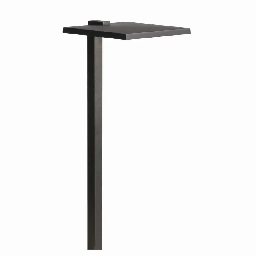 LED Path Light in Textured Black