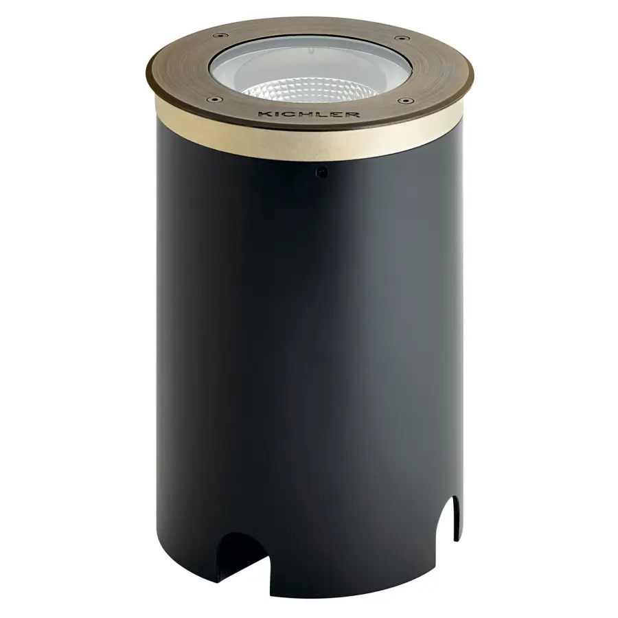 Landscape LED In-Ground Well Light in Centennial Brass