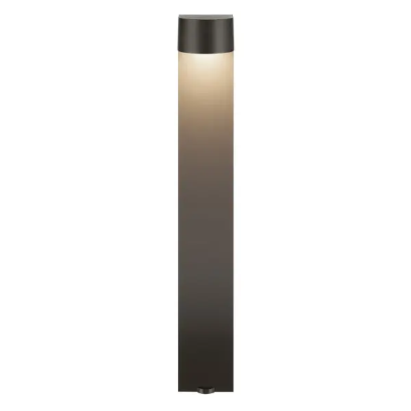 This contemporary path light combines modern design with energy-efficient integrated LED technology. At 23.6 inches tall, it provides elegant pathway illumination with warm 2700K light and impressive 49 lumens per watt efficiency. - alternate view