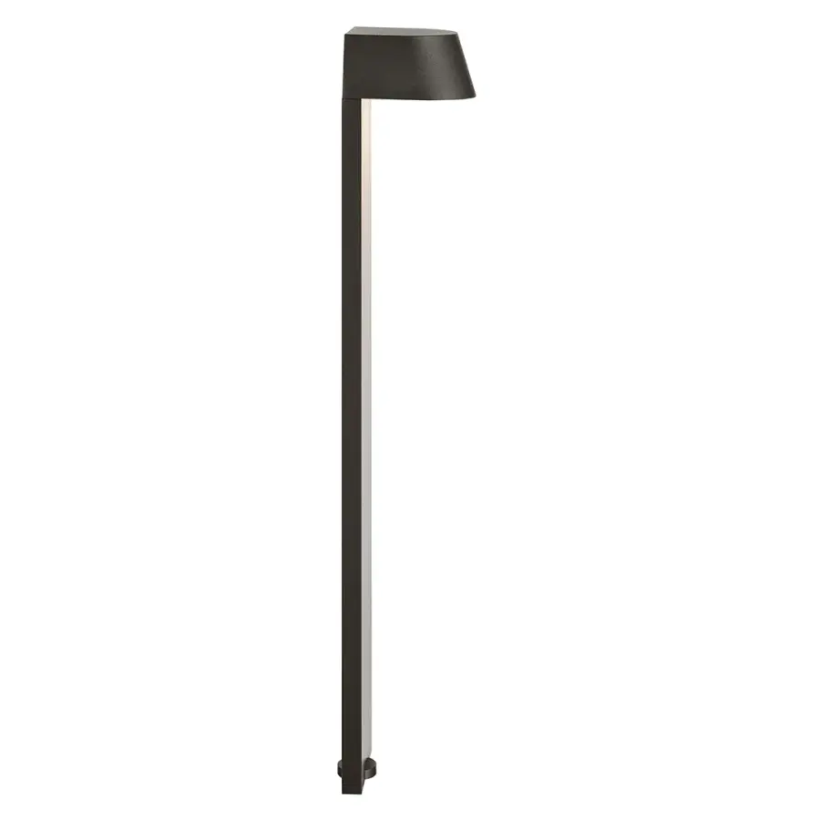 Contemporary Path Light in Textured Architectural Bronze - Image 4