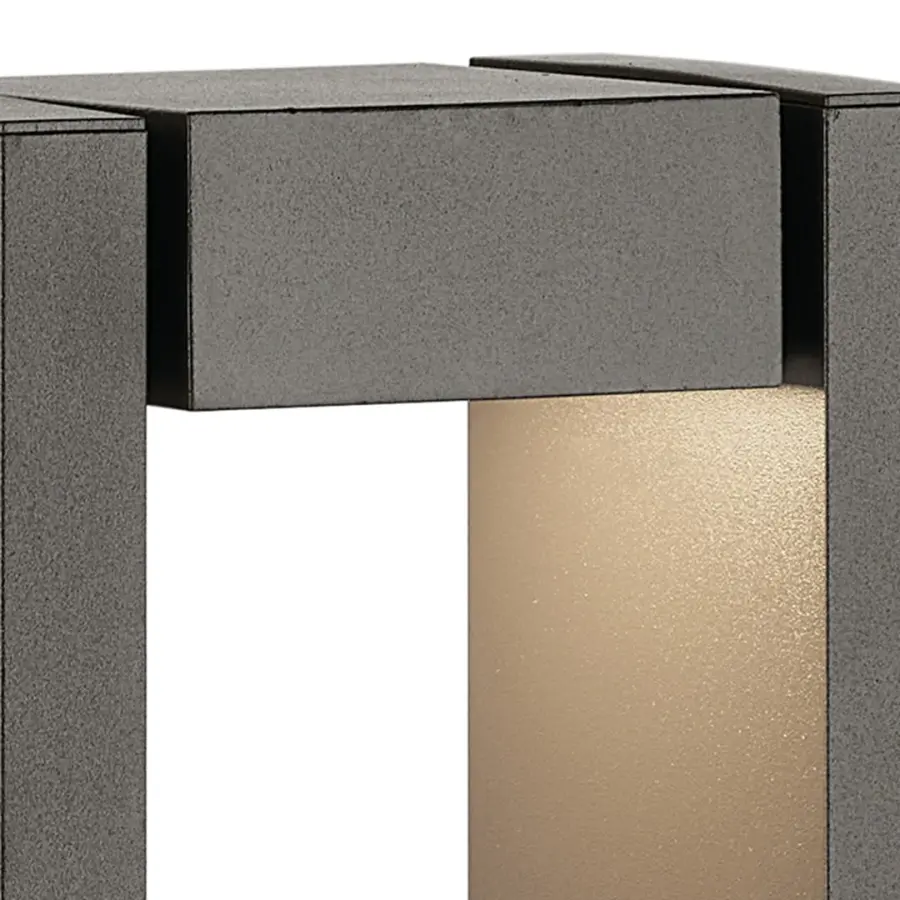 Contemporary Path Light in Textured Architectural Bronze - Image 2