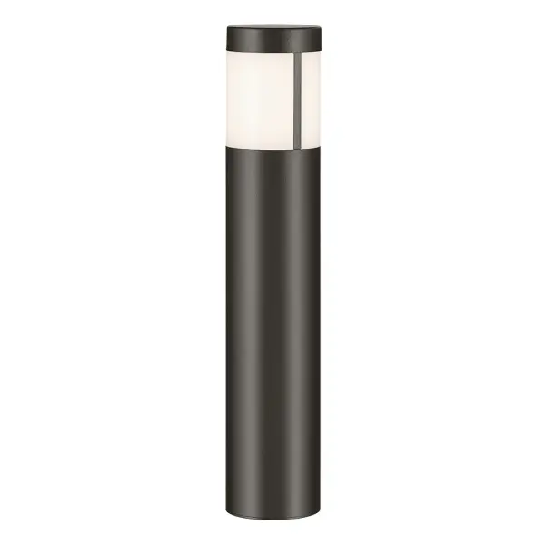 This contemporary path light combines modern design with energy-efficient LED technology. At 15.2 inches tall with a compact 3-inch diameter, it delivers 150 lumens of warm 2700K light while consuming just 2.5W.