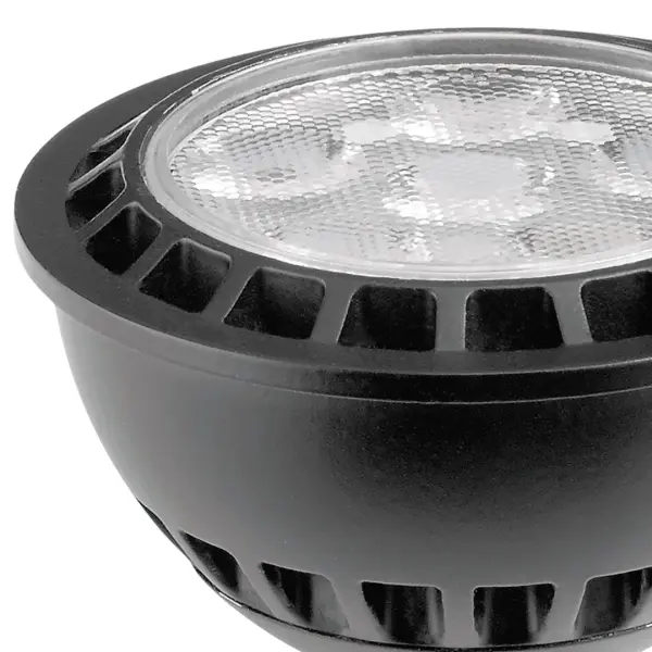 Compact 12V LED landscape lamp delivering 615 lumens with exceptional 85 lumens/watt efficiency. Warm 3000K color temperature creates inviting outdoor ambiance while integrated LED technology ensures long-lasting performance. - alternate view