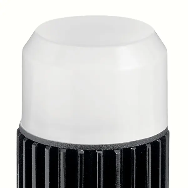 Compact 12V LED landscape lamp delivering warm 2700K light with exceptional 99 lumens per watt efficiency. Wet-rated for all-weather durability with integrated LED technology in a sleek black finish. - alternate view