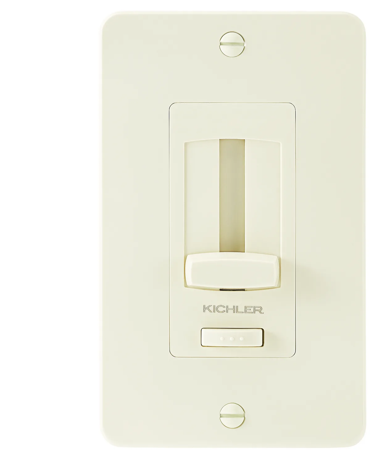 LED Driver + Dimmer Trim Plate in Almond