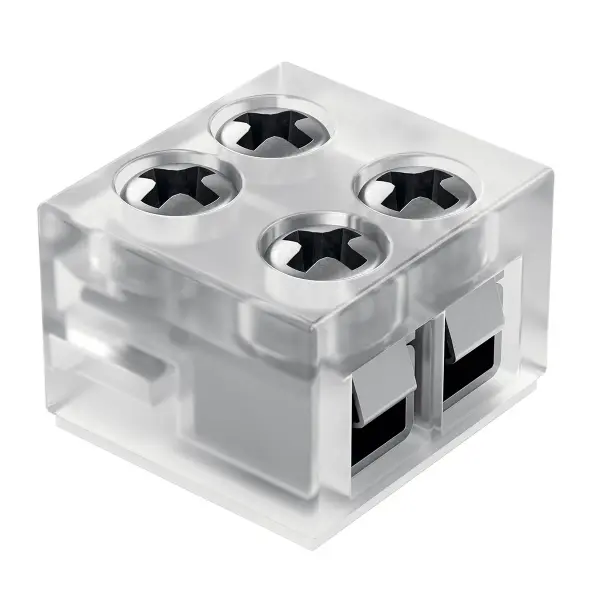 Tape Light Straight Connector - Clear - Image 1