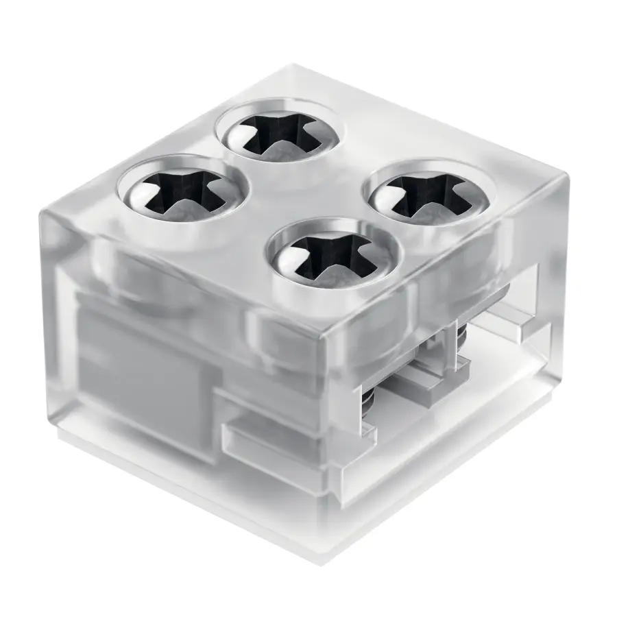 Tape Light Straight Connector - Clear - Image 3
