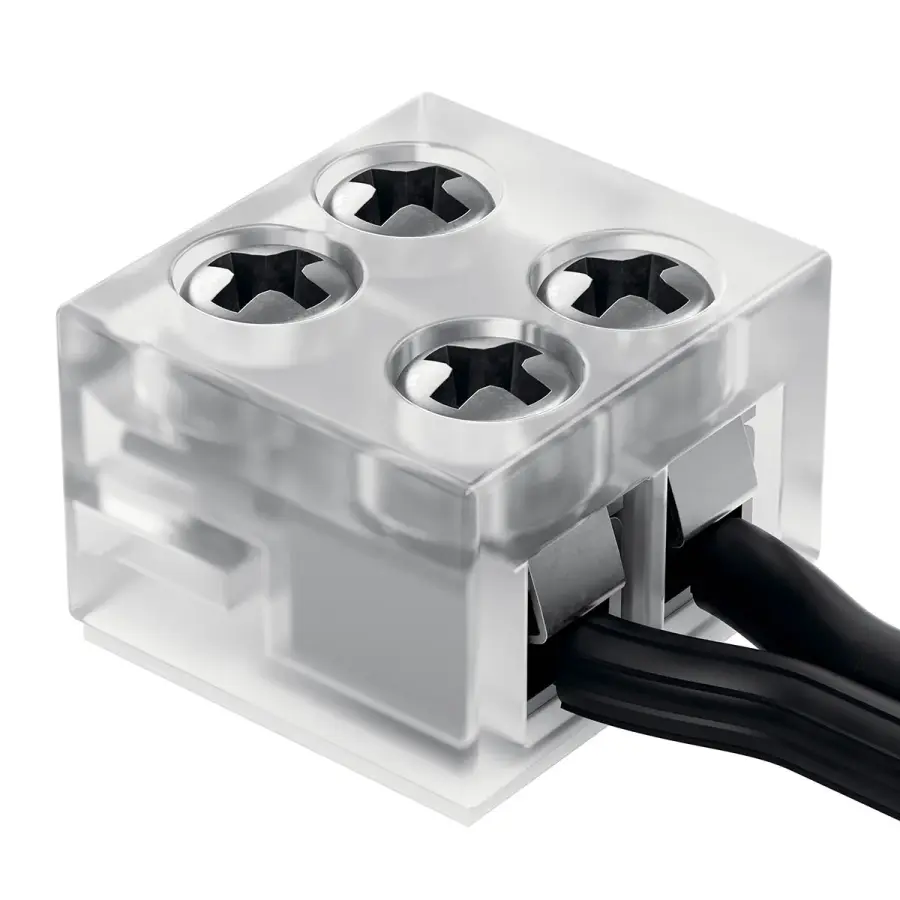 Tape Light Straight Connector - Clear - Image 1