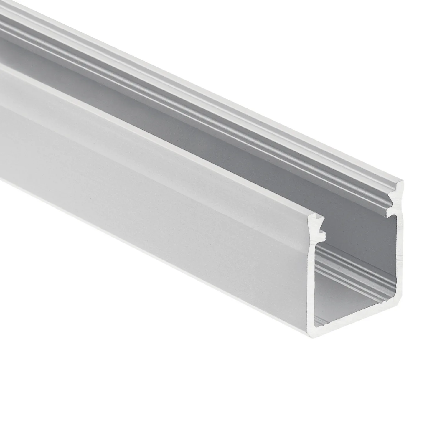 ILS TE Series 8' Aluminum Tape Light Channel in Silver