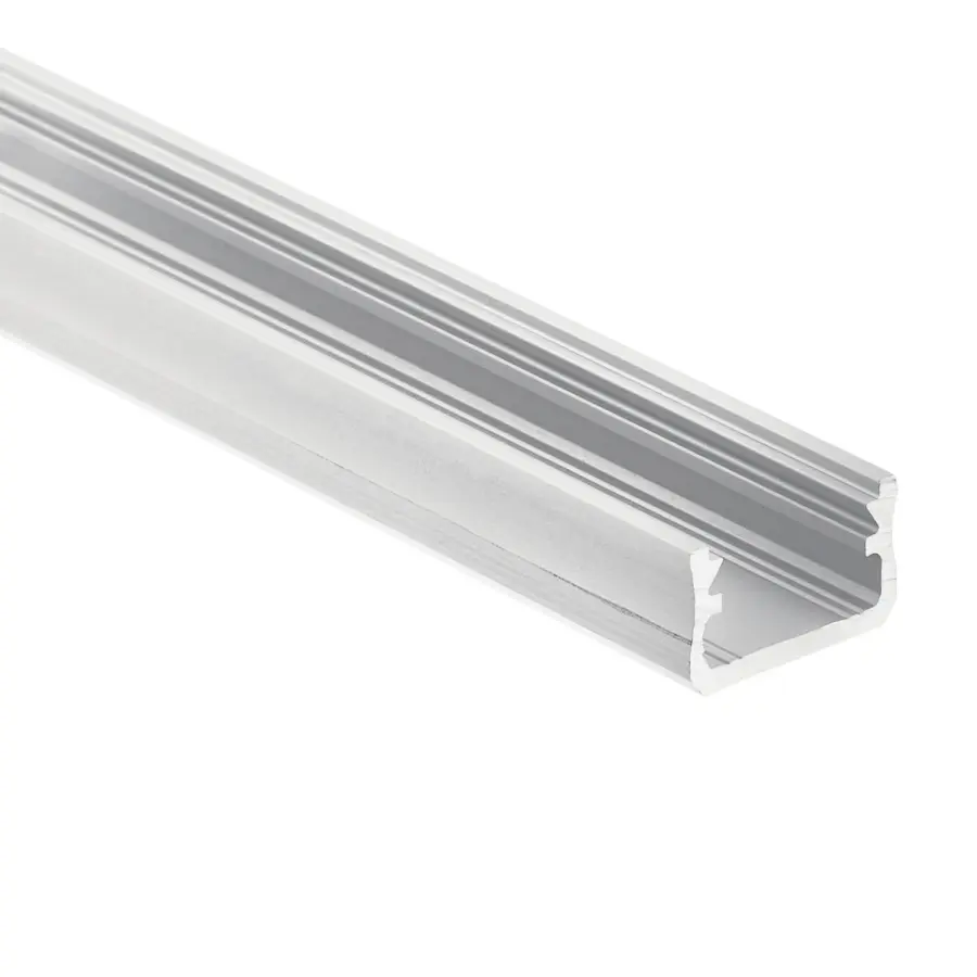 TE Series LED Tape Light Aluminum Channel - Silver