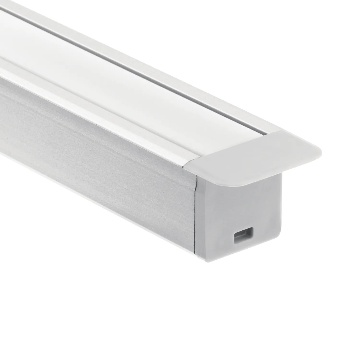 ILS TE Series 8' Tape Light Extrusion Kit in Silver