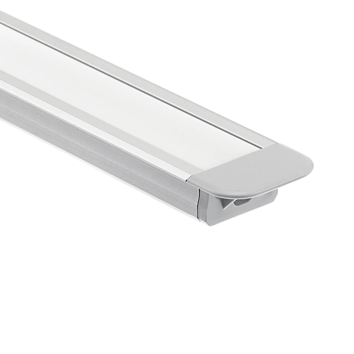 ILS TE Series 4' Tape Light Extrusion Kit in Silver