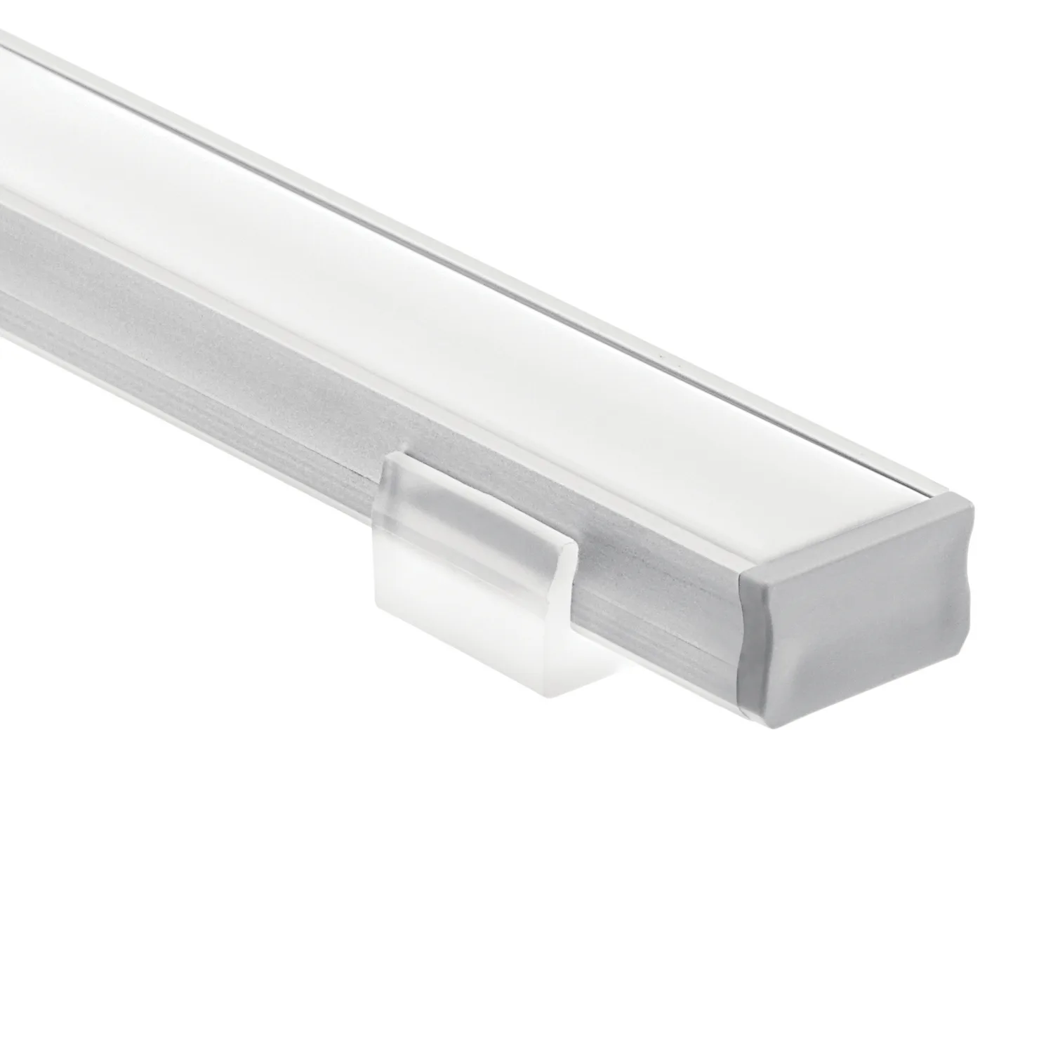 ILS TE Series 4' LED Tape Light Extrusion Kit in Silver