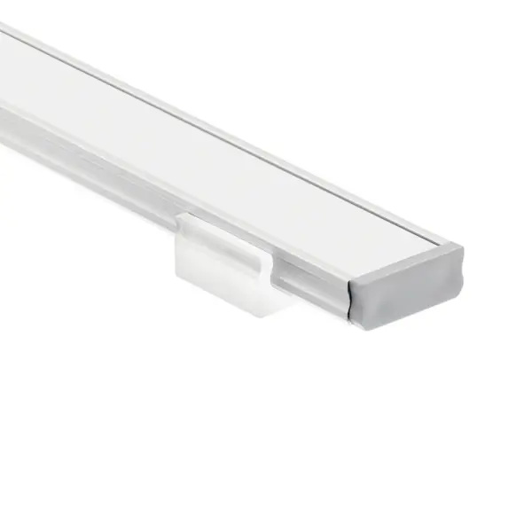 ILS TE Series 2' LED Tape Light Extrusion Kit in Silver