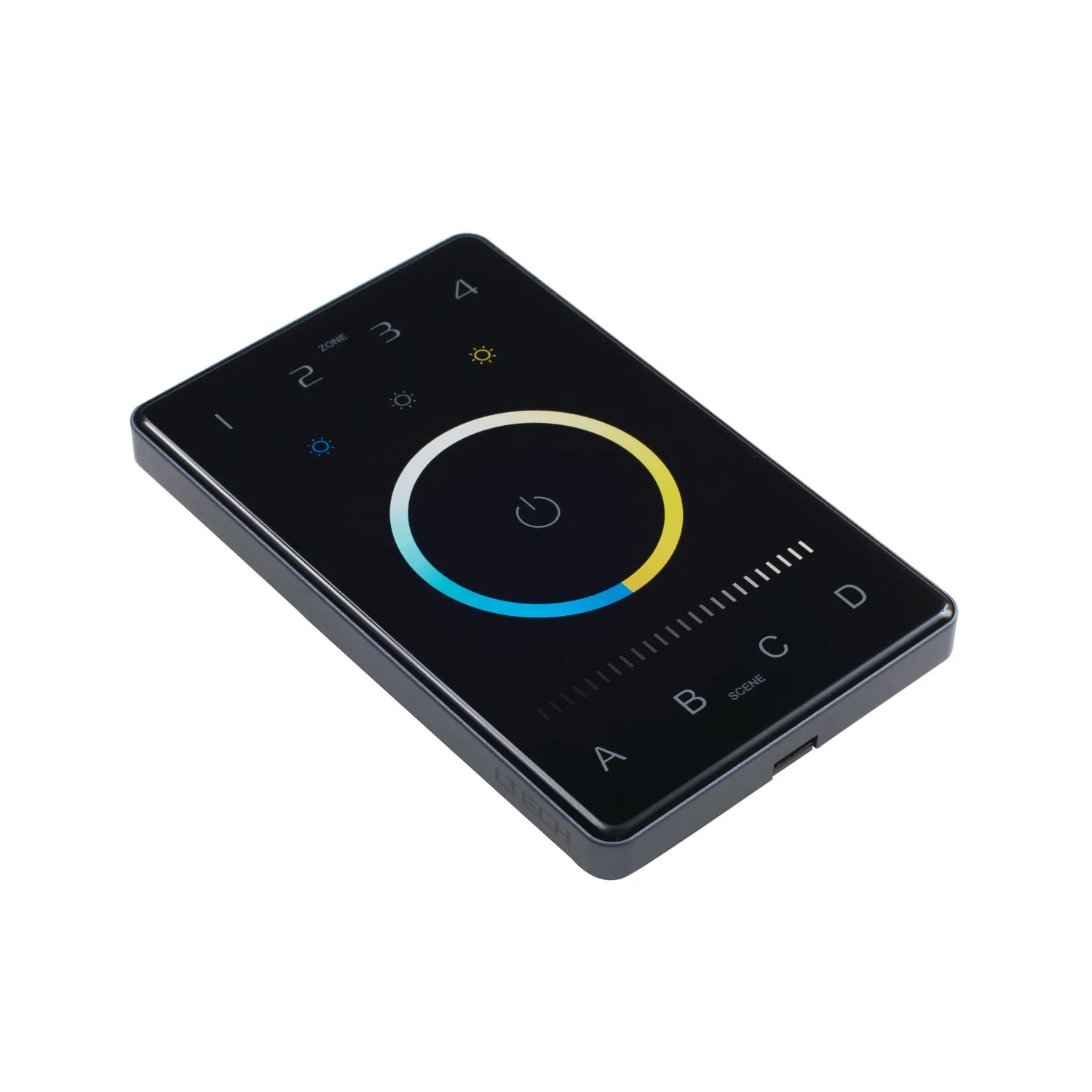 Tunable Dry Tape Wall Controller in Black