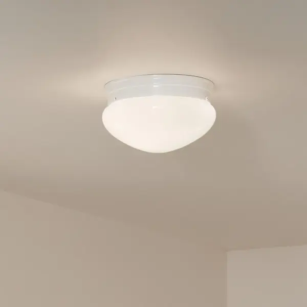 Ceiling Space White Flush Mount Ceiling Light - Image 3