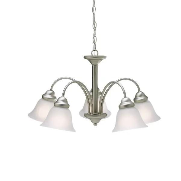 Wynberg 5-Light Chandelier in Brushed Nickel