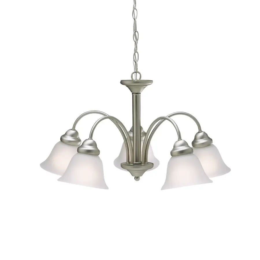 Wynberg 5-Light Chandelier in Brushed Nickel
