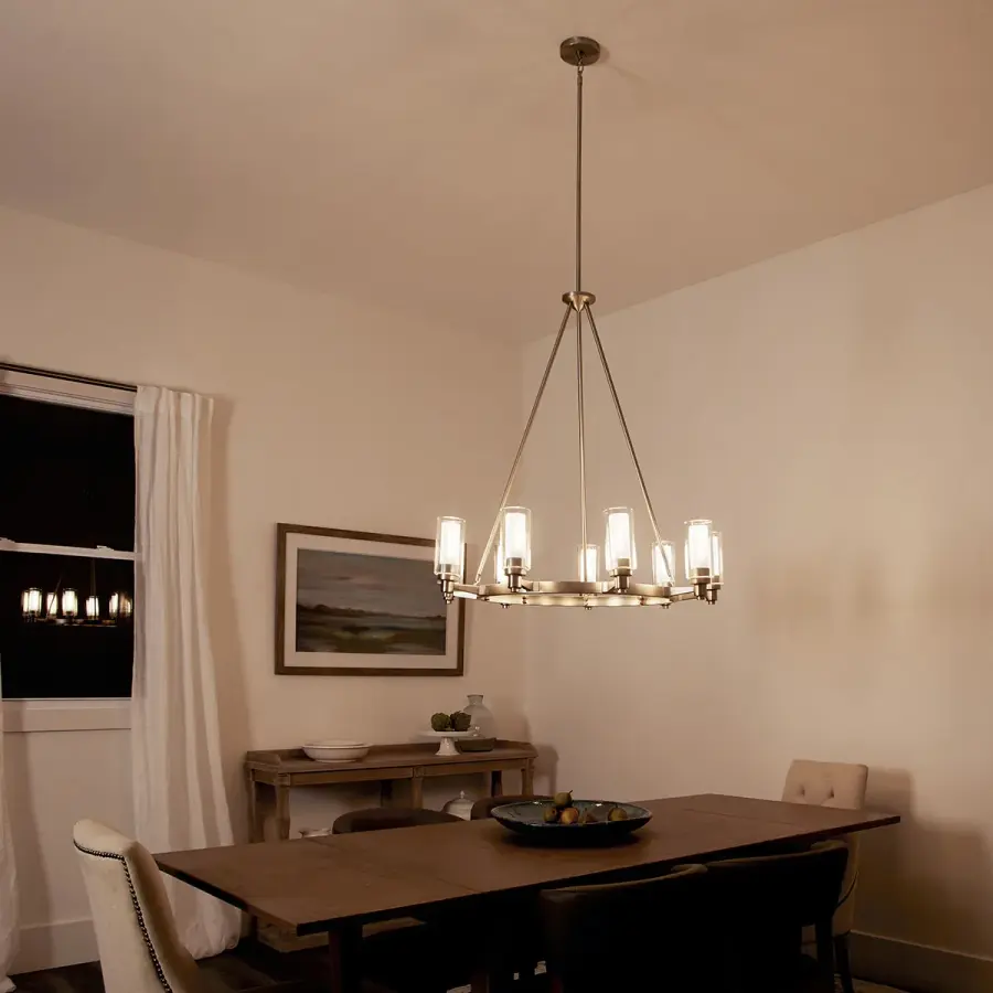 Circolo 9-Light Chandelier - Image 6