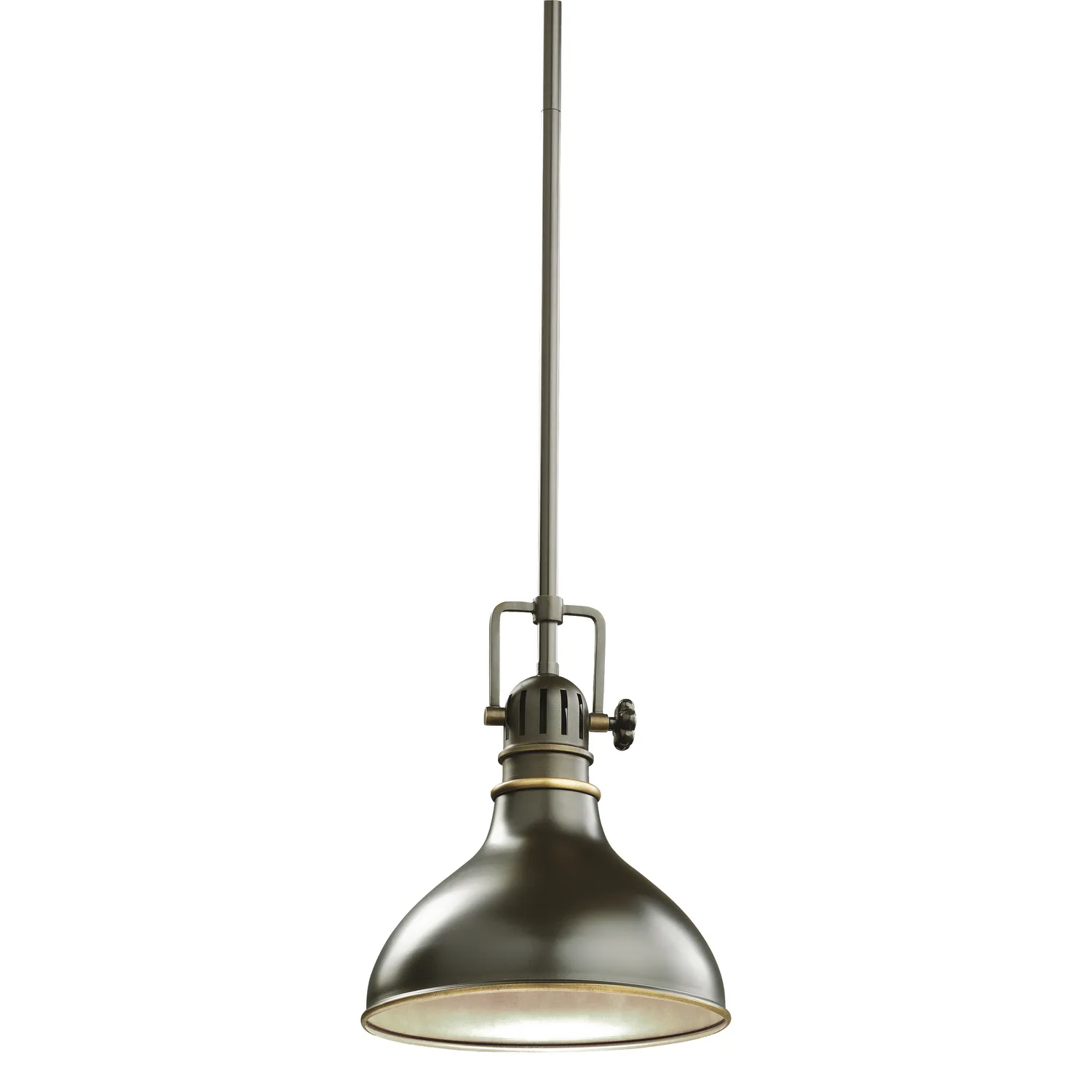 Hatteras Bay One Light Mini Pendant in Olde Bronze