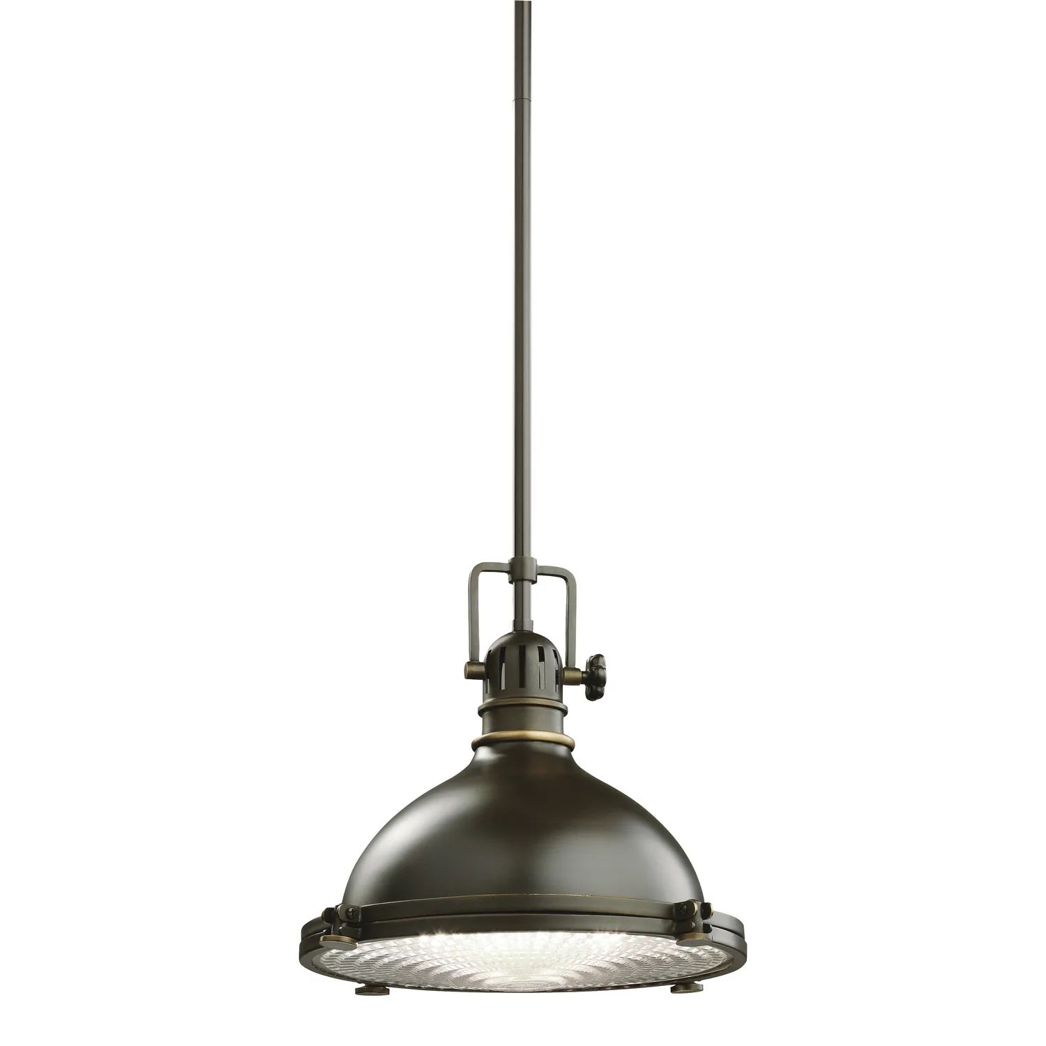 Hatteras Bay One Light Pendant in Olde Bronze