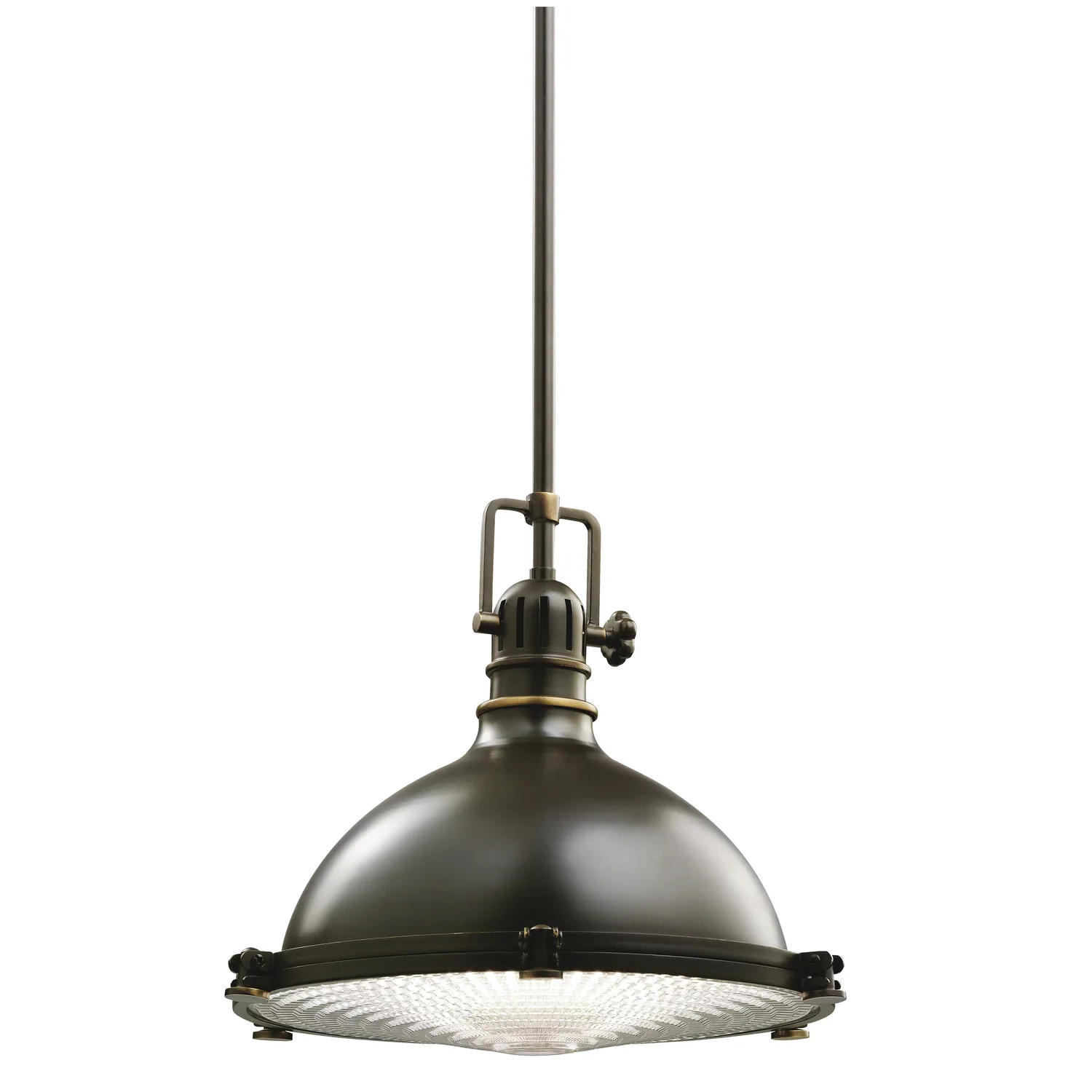 Hatteras Bay One Light Pendant in Olde Bronze