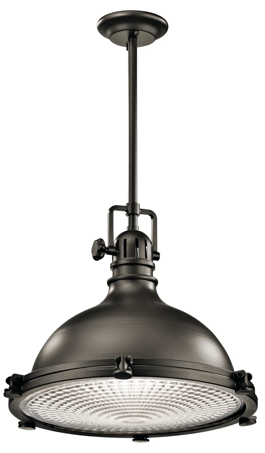 Hatteras Bay One Light Pendant in Olde Bronze