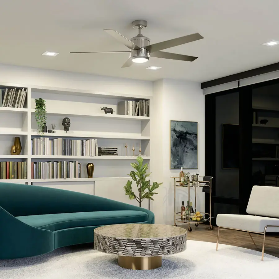 Brahm 56" Ceiling Fan with Integrated LED - Image 7