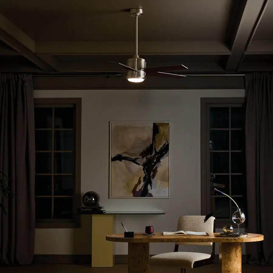 Brahm 48" Ceiling Fan with LED Light - Image 7