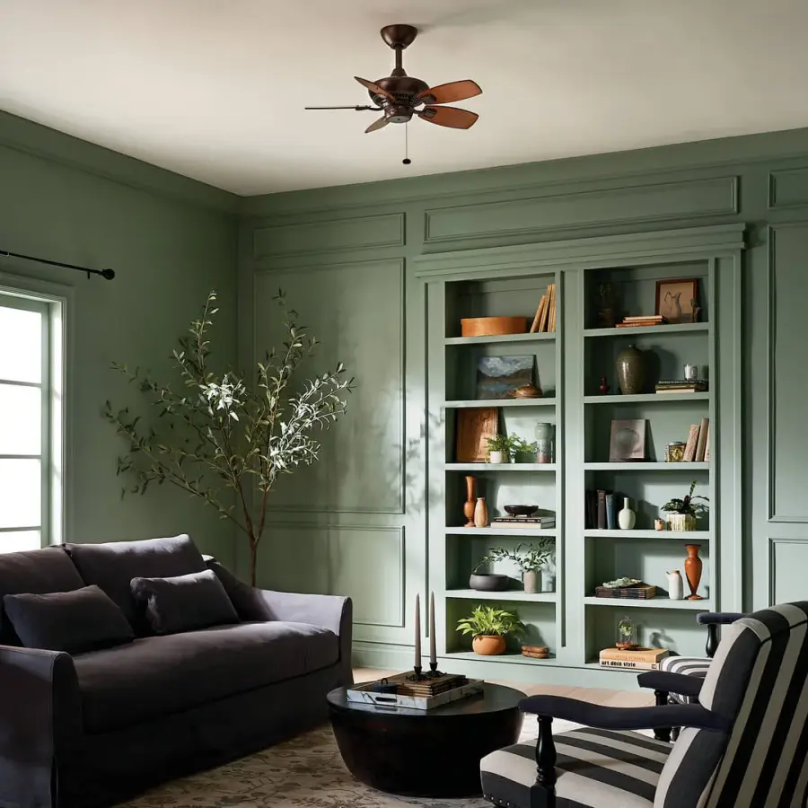 Compact Outdoor Fan with Reversible Blades for Year-Round Comfort - Image 7