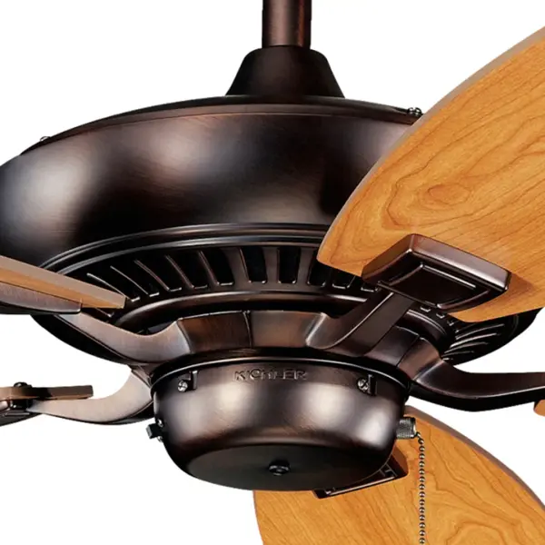 Classic 52" Ceiling Fan with Reversible Blades and Traditional Styling - Image 3