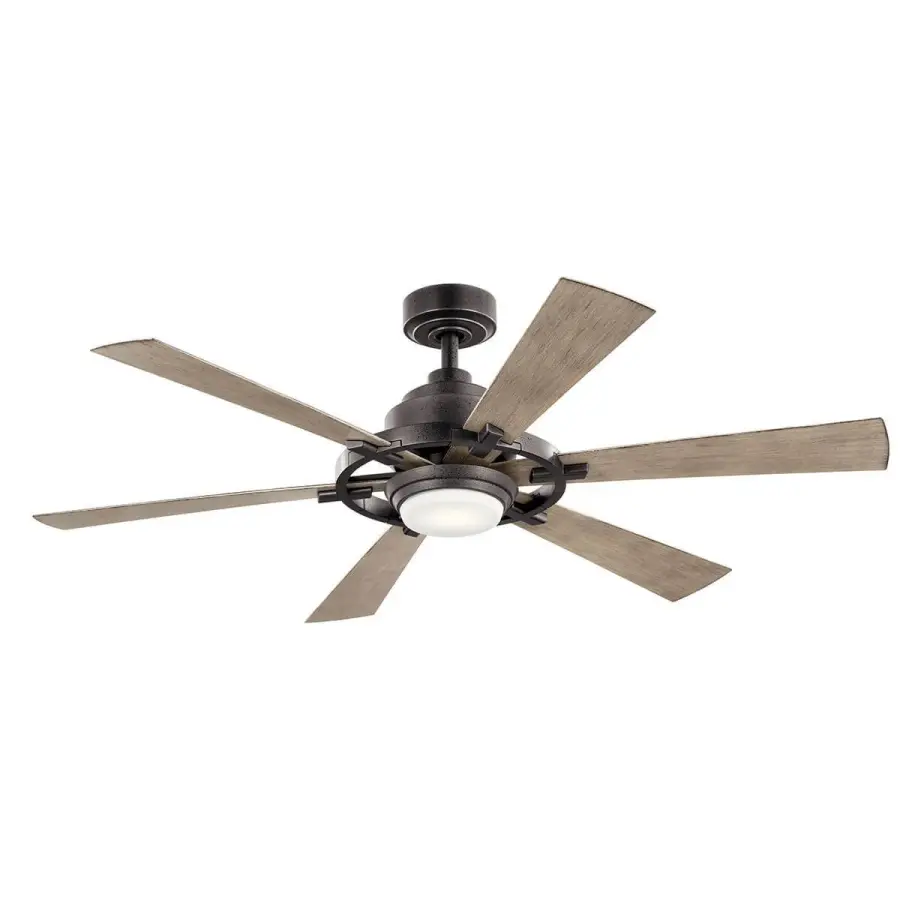 Gentry Lite 52" Ceiling Fan in Anvil Iron