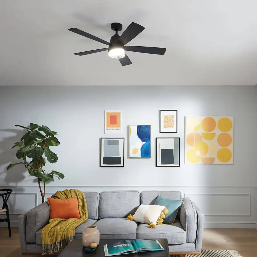 Dawn 52" Ceiling Fan with Integrated LED Light - Image 6