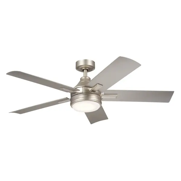 The Tide 52" combines exceptional airflow efficiency (89 CFM/W) with wet-location safety rating, making it ideal for covered outdoor spaces and high-humidity rooms. Integrated LED light with 3000K warm white and full-function remote control.