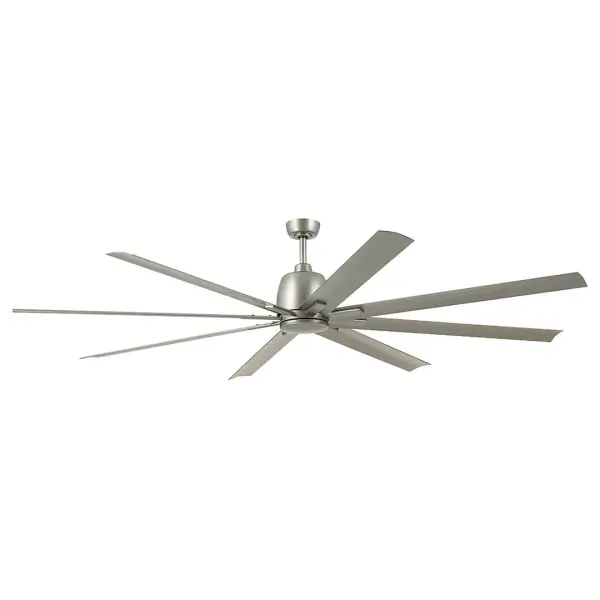 The Breda ceiling fan delivers exceptional airflow for large outdoor spaces with its impressive 84-inch span and 8-blade design. Wet-rated for durability and featuring energy-efficient DC motor technology.