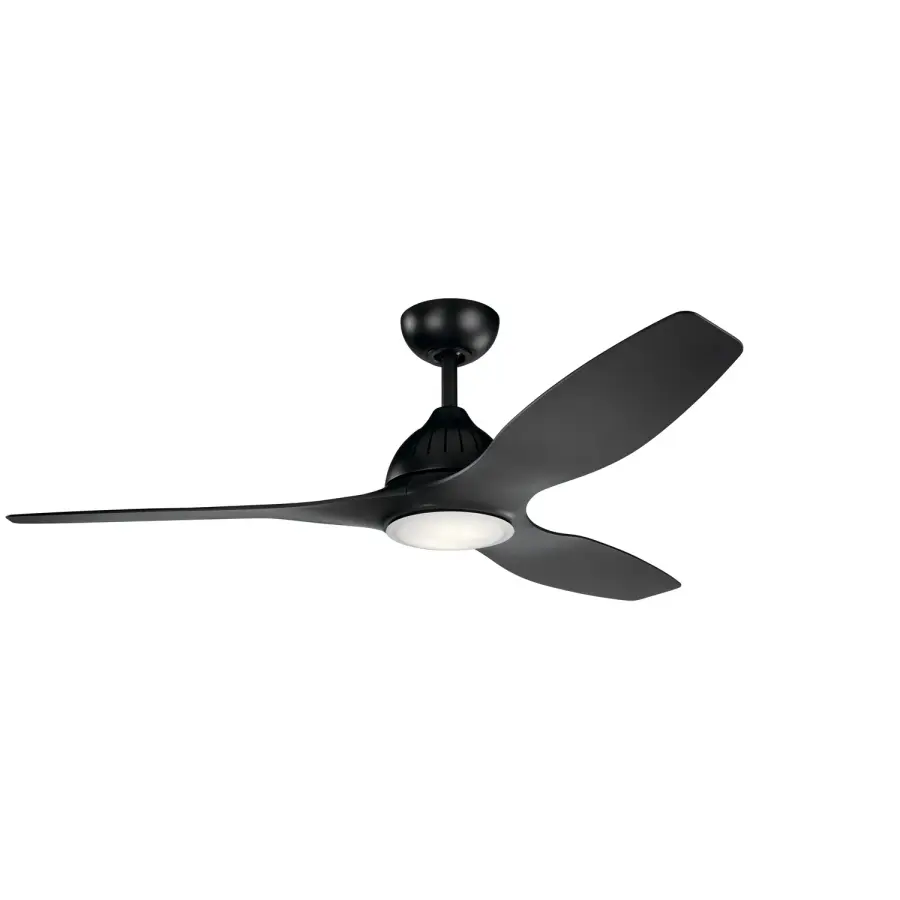 Jace 60" LED Ceiling Fan in Satin Black