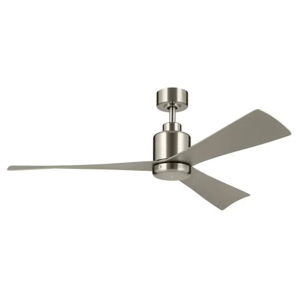 The TRUE 52" Ceiling Fan delivers sophisticated style with soft edges and clean lines that complement modern interiors. Its 6-speed DC motor with remote control offers precise airflow management, while the damp-rated construction ensures reliable performance.
