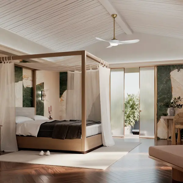 Mylo 52" Outdoor Ceiling Fan with Integrated LED - Image 6