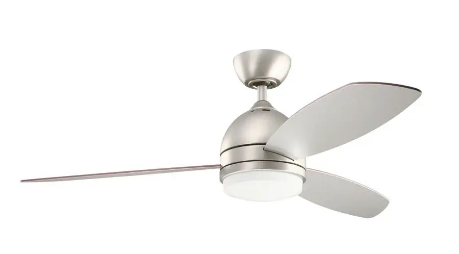Vassar 52" LED Ceiling Fan in Brushed Nickel