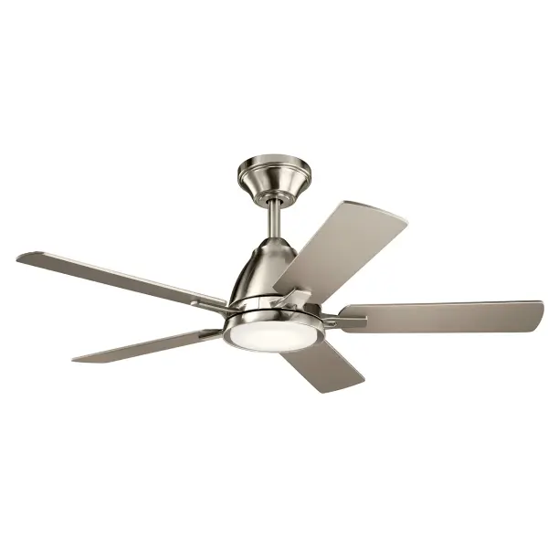 The Arvada combines modern aesthetics with practical functionality. Its 44-inch blade span and integrated 3000K LED lighting make it ideal for medium-sized rooms, while reversible blades and dimmable controls offer year-round comfort. - alternate view