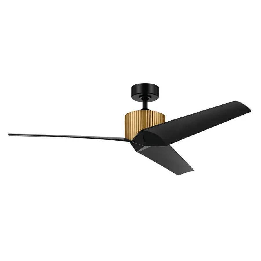 Sophisticated 56" Fan with Striking Two-Tone Finish - Image 1