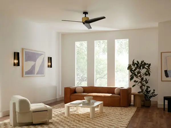 Sophisticated 56" Fan with Striking Two-Tone Finish - Image 6