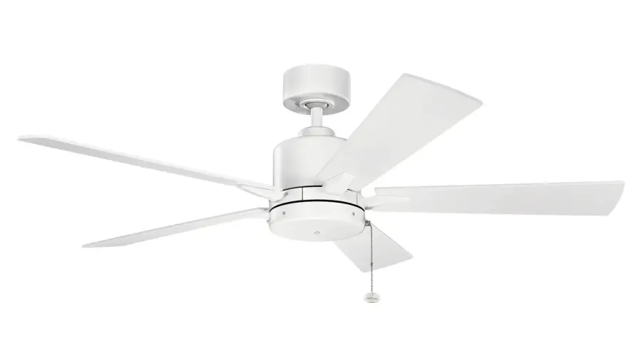 Lucian II 52" Ceiling Fan in Matte White