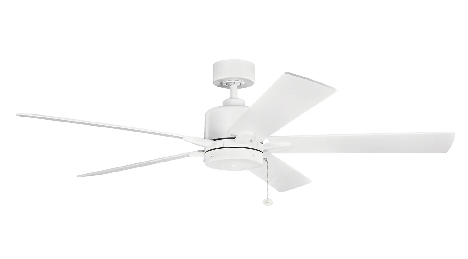 Lucian II 60" Ceiling Fan in Matte White