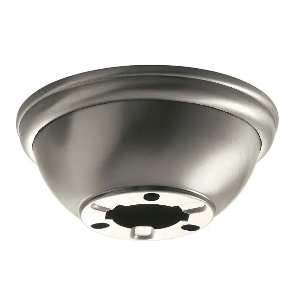 This flush mount kit allows ceiling fans to be installed directly against the ceiling, ideal for rooms with limited ceiling height. The Antique Pewter finish provides a versatile neutral tone that complements various decor styles.