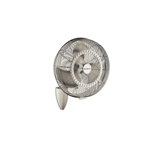 Pola 18" Wall Fan in Brushed Nickel