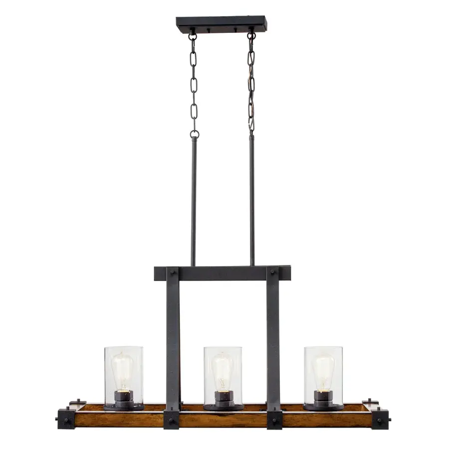 Barrington 3-Light Linear Chandelier - Image 2