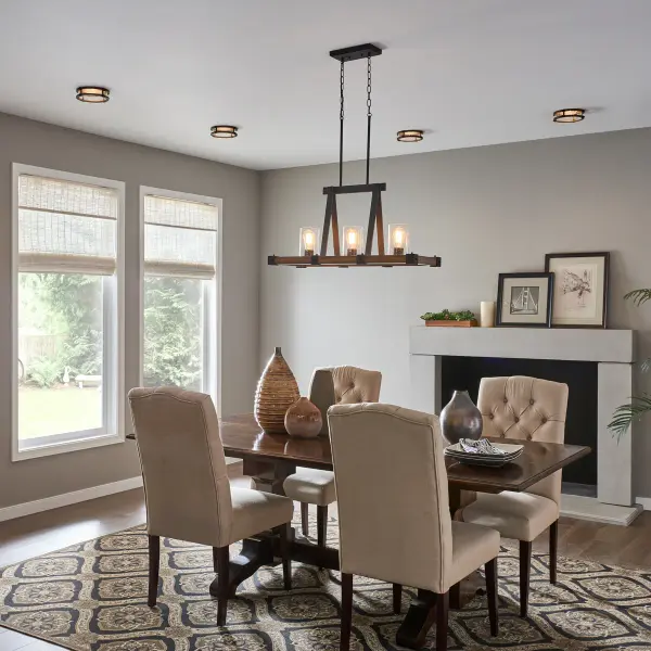 Barrington 3-Light Linear Chandelier - Image 7