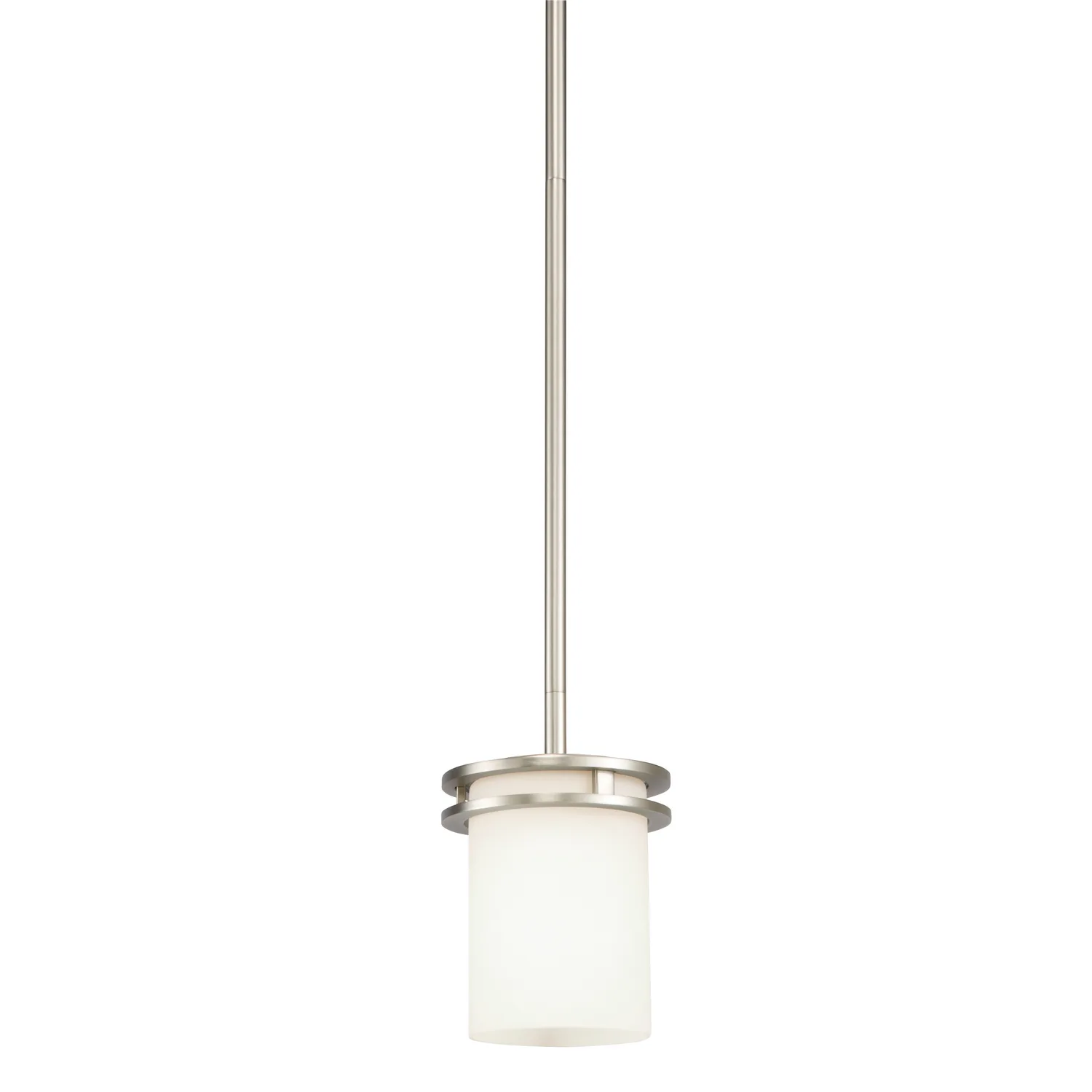 Hendrik One Light Mini Pendant in Brushed Nickel